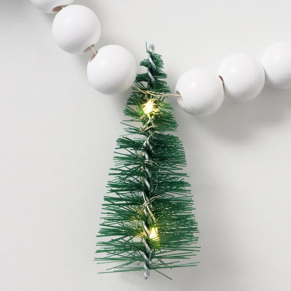 Boltze iluminación para el hogar árboles de Navidad tarvo con batería con temporizador l130cm