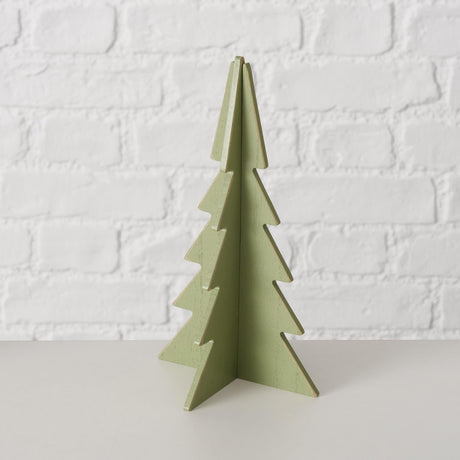 Boltze home árbol de Navidad decorativo ceti juego de 3 piezas h11,5-30cm verde claro verde medio verde oscuro