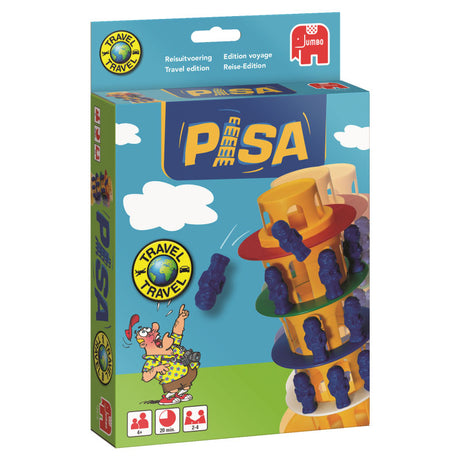 Juego de viaje jumbo torre de pisa
