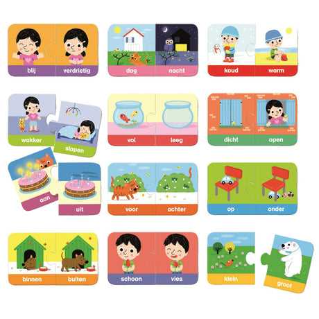 Enseño jumbo - - opuestos - juego educativo - juguetes a partir de 2 años