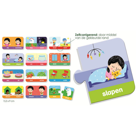Enseño jumbo - - opuestos - juego educativo - juguetes a partir de 2 años