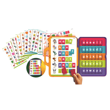 Aprendo juego educativo de lectura jumbo.