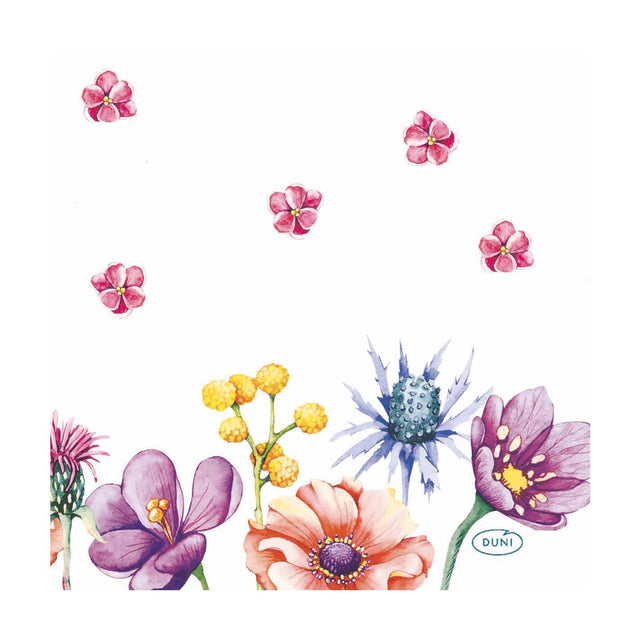 Servilletas Duni mariposas brisas tejido 3 capas 24x24cm