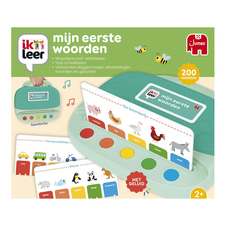 Jumbo estoy aprendiendo mi primer juego de aprendizaje de palabras.