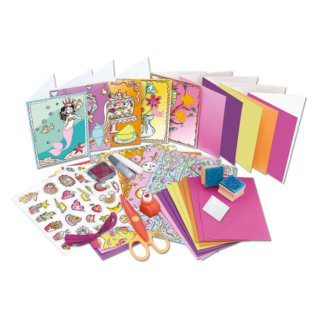 Jumbo - Jill Schirnhofer - haz tus propias tarjetas - set de manualidades - tarjetas de paquete de manualidades 8 años