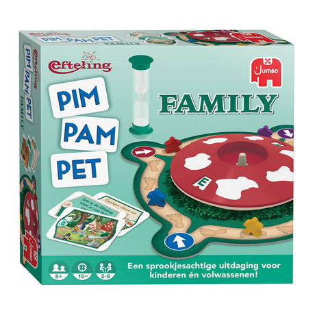 Jumbo pim pam mascota familia efteling