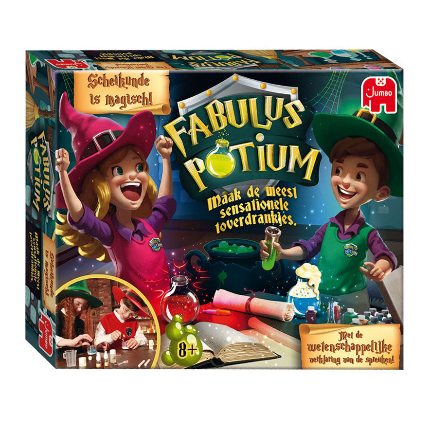 Conjunto de experimentos de potio Jumbo Fabulus.