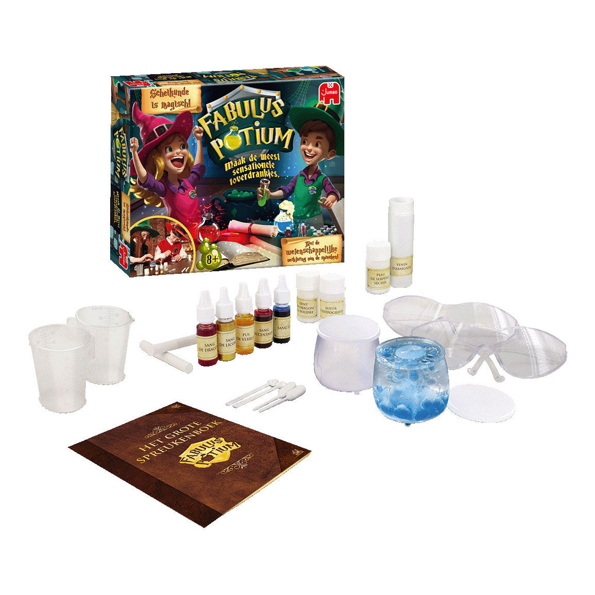 Conjunto de experimentos de potio Jumbo Fabulus.