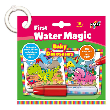 Galt jumbo - magia de agua - dinosaurios bebés - libro para colorear con agua - libro para colorear para niños pequeños - a partir de 1 año