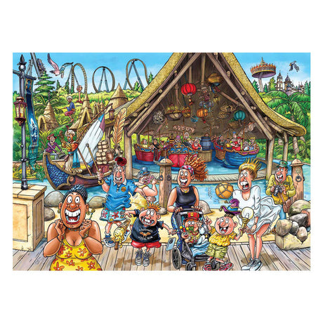 Rompecabezas original de Wasgij Efteling: ¡el mundo de Sindbad! - 1000 uds.