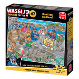 Rompecabezas Jumbo Wasgij original 47: ¡al barco! - 1000 uds.