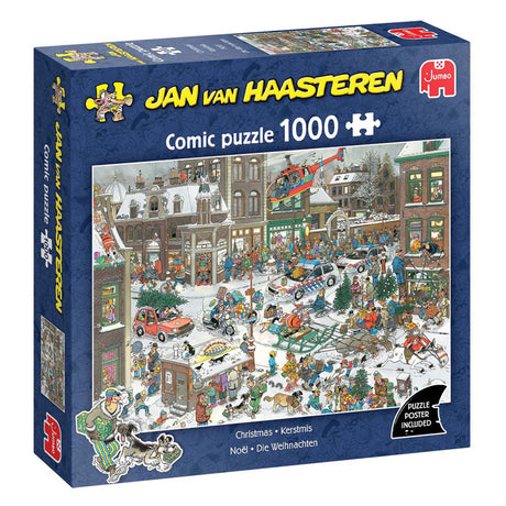 Rompecabezas Jumbo de Jan van Haasteren - Navidad, 1000 uds.