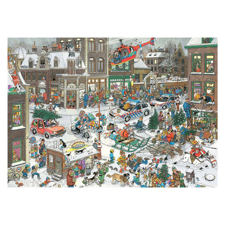 Rompecabezas Jumbo de Jan van Haasteren - Navidad, 1000 uds.