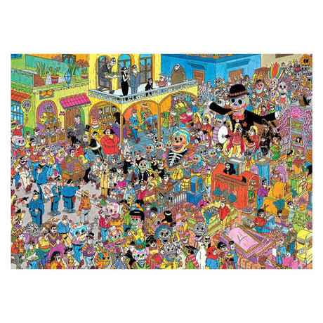 Puzzle Jumbo Jan van Haasteren Días de los Muertos 1000pzs