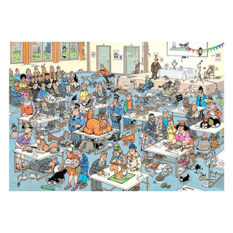 Jumbo Jan van Haasteren el espectáculo de gatos 2000 piezas
