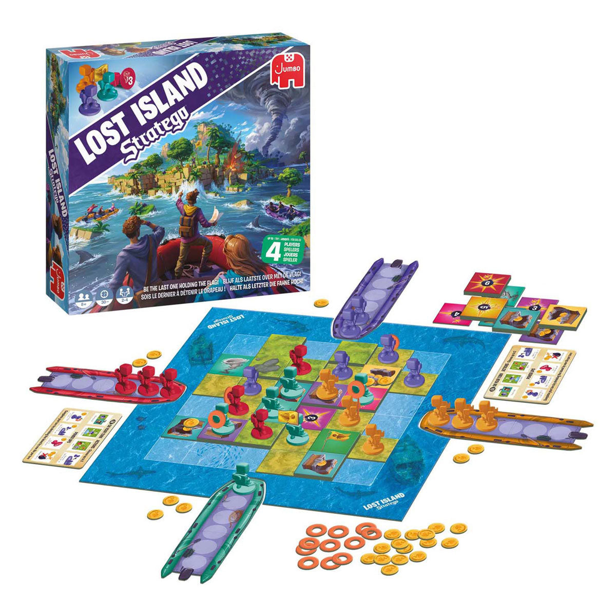 Juego de mesa Stratego jumbo isla perdida