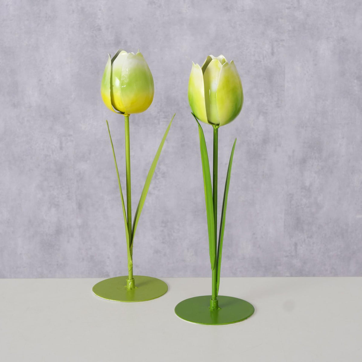 Boltze home estatua tulipán h25cm tuliano dia8x25cm hierro