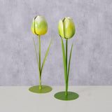Boltze home estatua tulipán h25cm tuliano dia8x25cm hierro