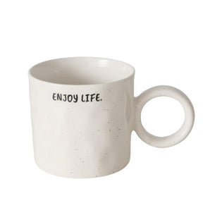 Taza Boltze Home disfruta de la vida