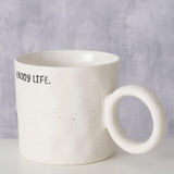 Taza Boltze Home disfruta de la vida