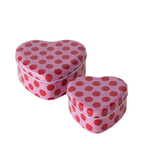 Boltze home ladina ladina forma corazón set de 2 piezas