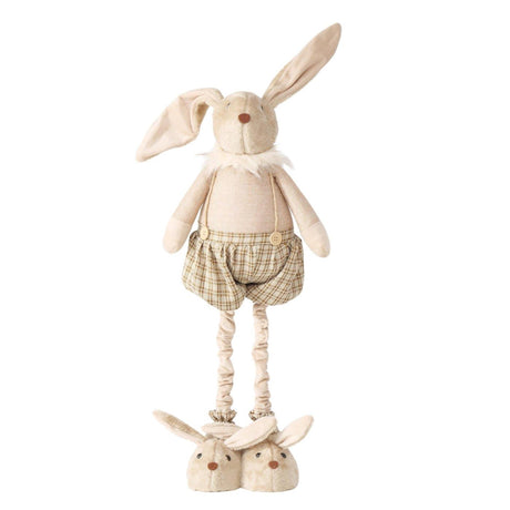 Liebre casera Boltze con patas extensibles 30x18x111cm