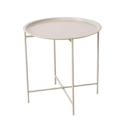 Mesa auxiliar para el hogar Boltze rocko h47cm dia 46cm