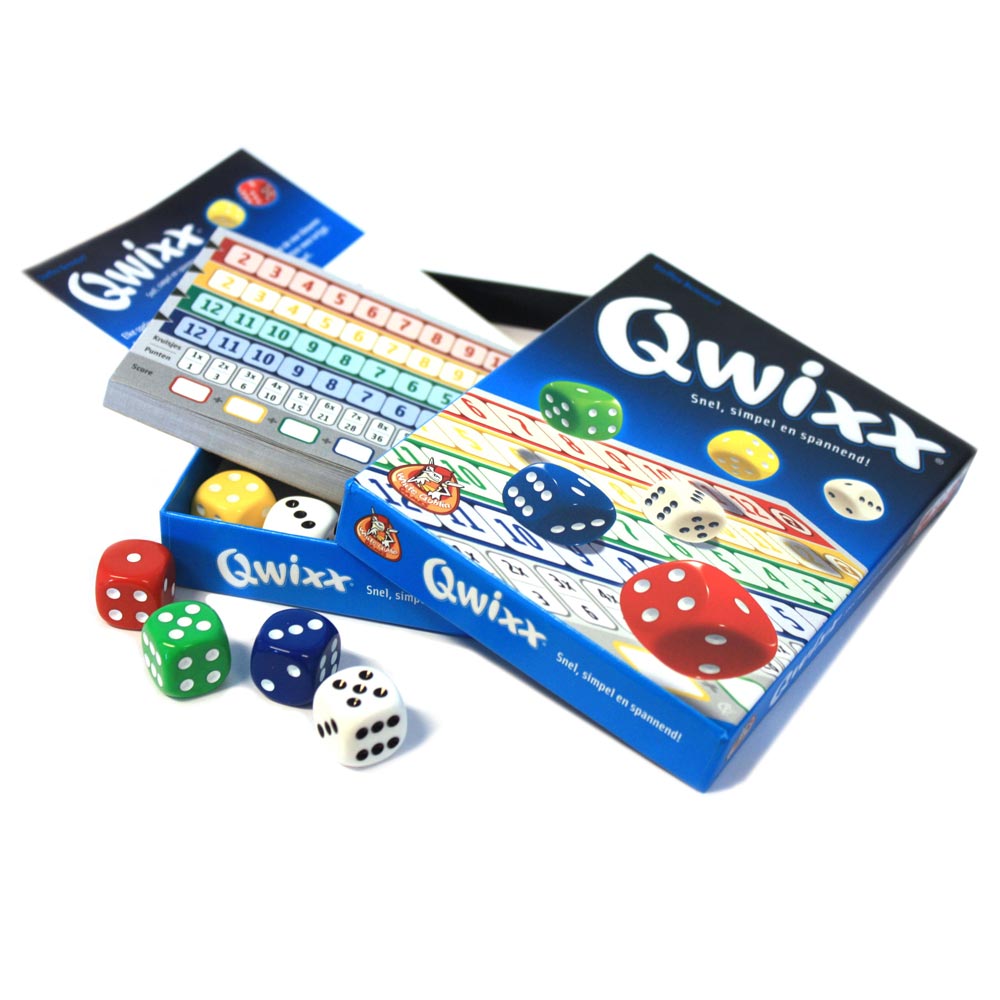 White goblin games qwixx juego de dados (holandés, 2 - 5 jugadores, 15 minutos, a partir de 8 años)
