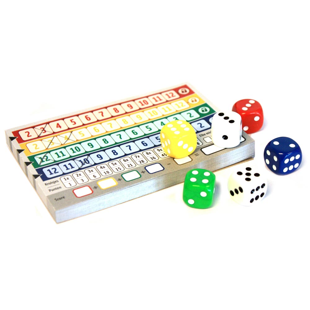 White goblin games qwixx juego de dados (holandés, 2 - 5 jugadores, 15 minutos, a partir de 8 años)