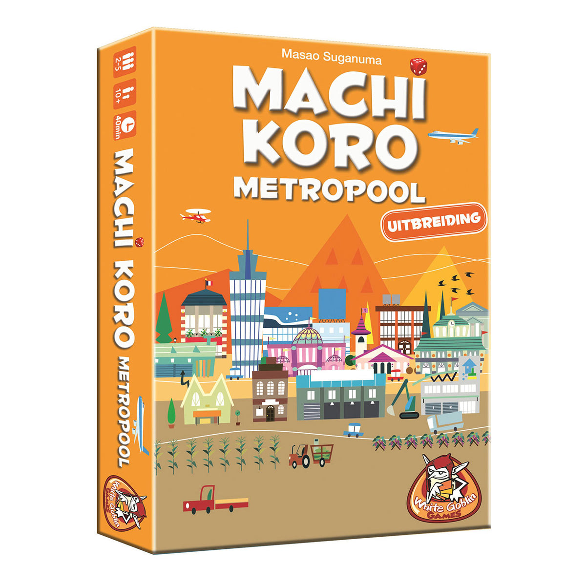 Juegos de duendes blancos expansión machi koro - metrópolis