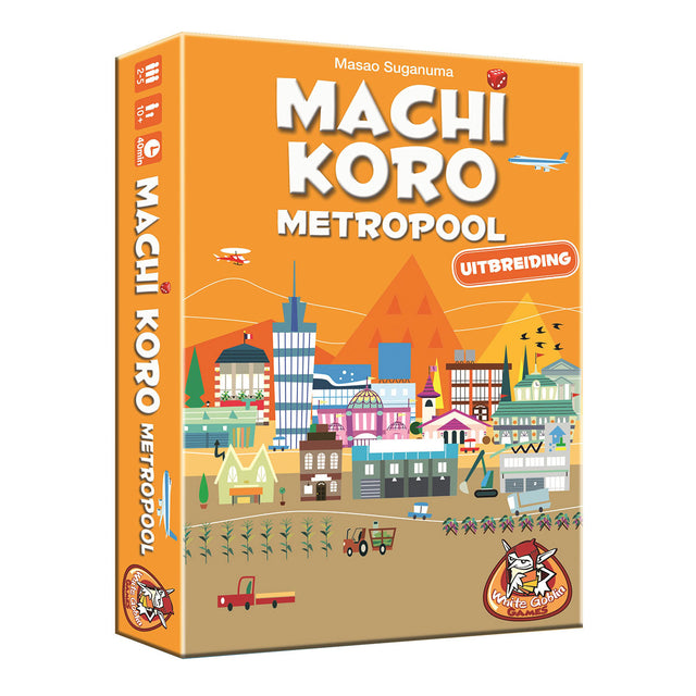 Juegos de duendes blancos expansión machi koro - metrópolis