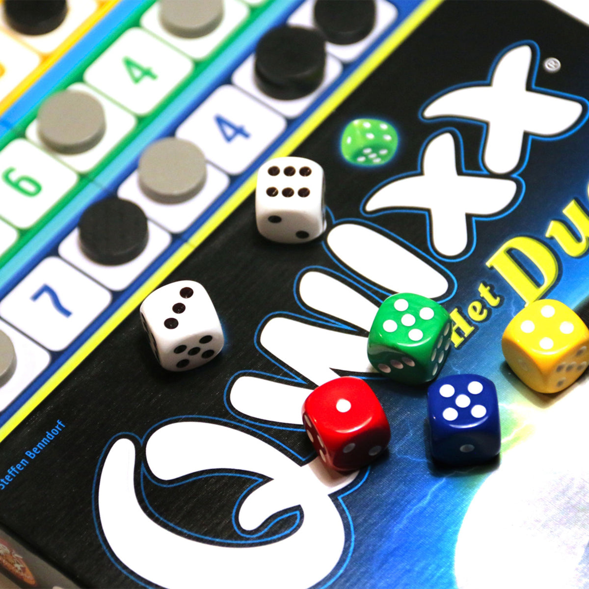 White goblin games qwixx el juego de dados duelo (holandés, 2 jugadores, 15 minutos, a partir de 8 años)