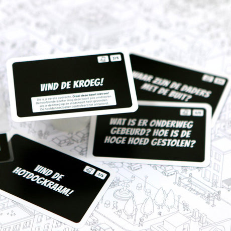 White goblin games micromacro: juego de mesa Crime City (holandés, 1 - 4 jugadores, 15 - 45 minutos, a partir de 12 años)