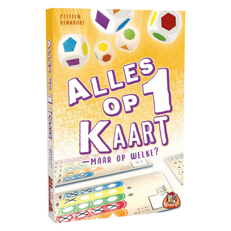 Juegos de duendes blancos todo en 1 carta - juego de dados
