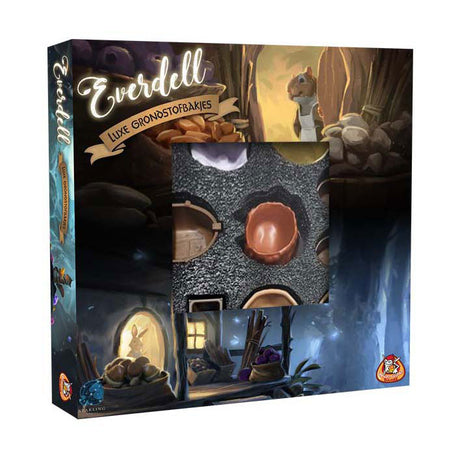 Juegos de duendes blancos contenedores de recursos de lujo everdell