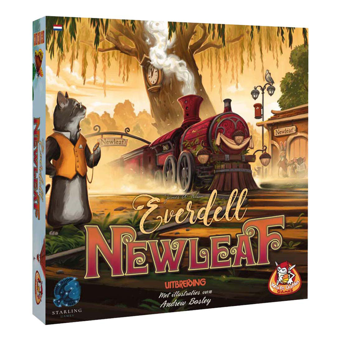 White goblin games everdell newleaf expansion - juego de mesa