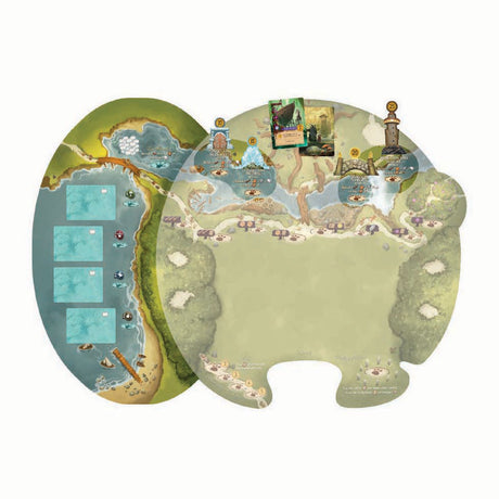 White goblin games everdell: juego de mesa Pearlbrook (holandés, expansión, 1 - 4 jugadores, 60 minutos, a partir de 10 años)