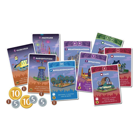Juegos de duendes blancos - noche de machi koro - juego familiar - 2 a 4 jugadores - 30 minutos - a partir de 8 años