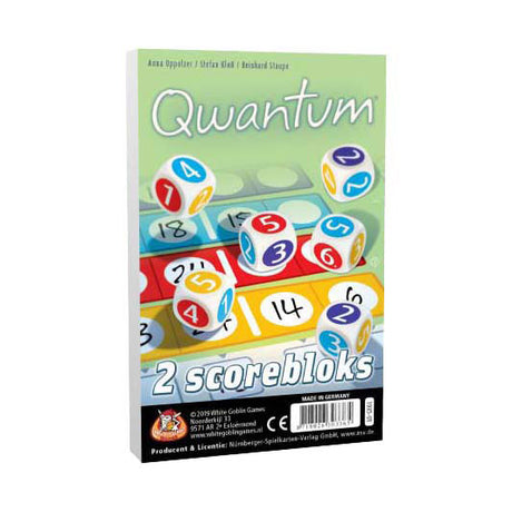 Juegos de duendes blancos qwantum bloks - juego de dados