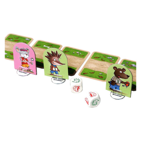White goblin games rudi racer - juego de cartas de traje amarillo