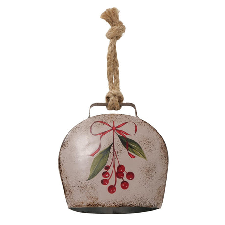 Boltze home deco reloj colgante noelle beige 11,5x5x12cm