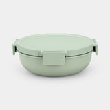 Brabantia make take envase para ensalada 1,3l verde jade