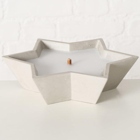 Boltze home tarro para velas bonko star ã˜14xh5cm