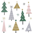 Duni servilletas navidad arboles 33x33cm