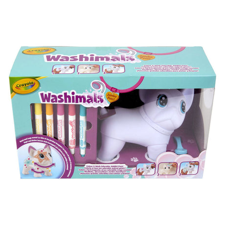Crayola - washimals - paquete hobby - juego de mascotas jumbo big wilbur para niños