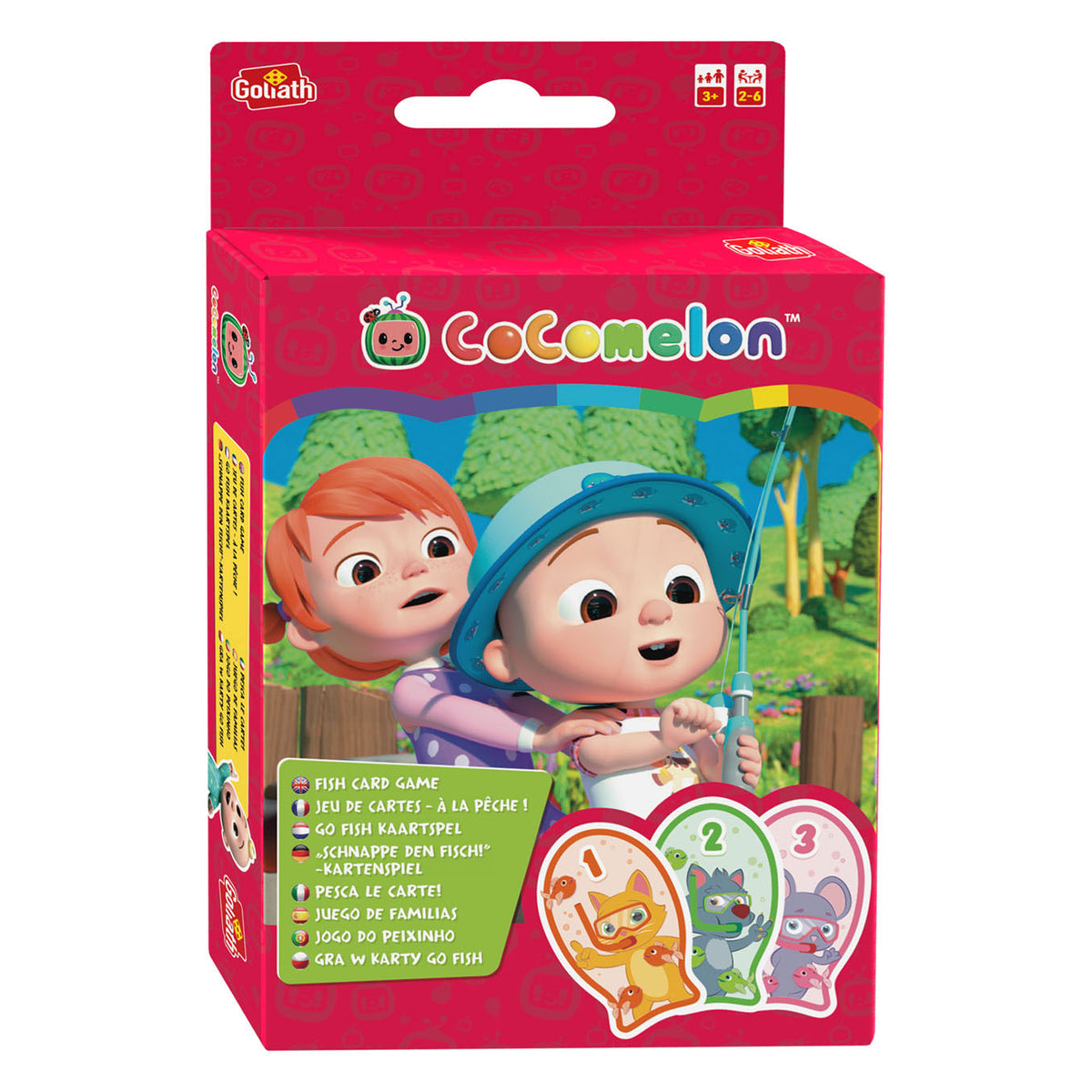 Juegos de Goliath Cocomelon Go Fish Card Game