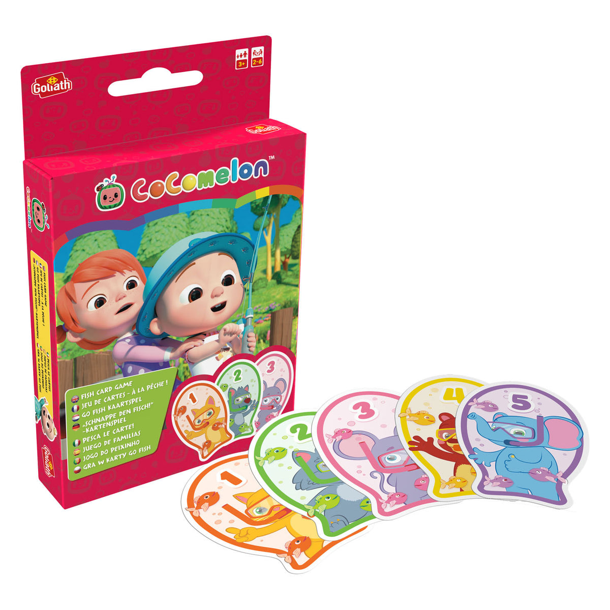 Juegos de Goliath Cocomelon Go Fish Card Game