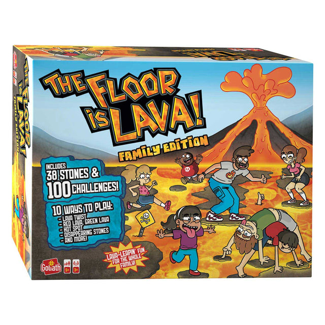 Goliat el suelo es lava juego de acción de lujo