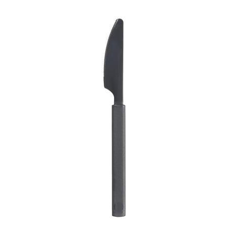 Duni cuchillo plastico granito reutilizable 19cm caja de 6 piezas