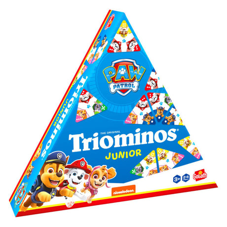 Goliath triominos junior patrulla canina - juego de mesa - juego para niños - juega triominos con tu personaje favorito de la patrulla canina.